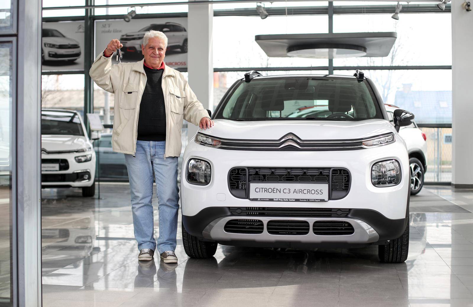 Marijan je osvojio SUV Citroën C3 Aircross: Vozit ću ga stalno