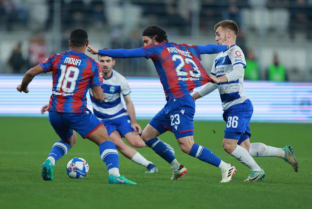 Osijek: U derbiju 21. kola SuperSport HNL-a Osijek i Hajduk odigrali 1:1