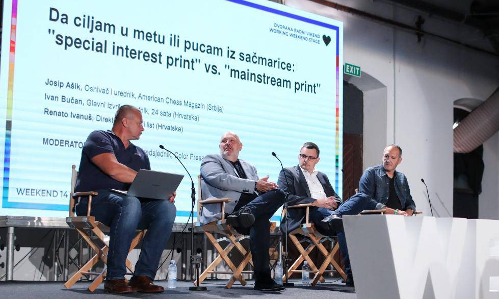 Rovinj: Weekend Media Festival, panel Da ciljam u metu ili pucam iz sačmarice