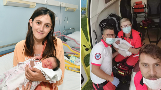 Antonia kod kuće u Međimurju rodila zdravu curicu: 'Doktorica je brzo došla i porodila me'
