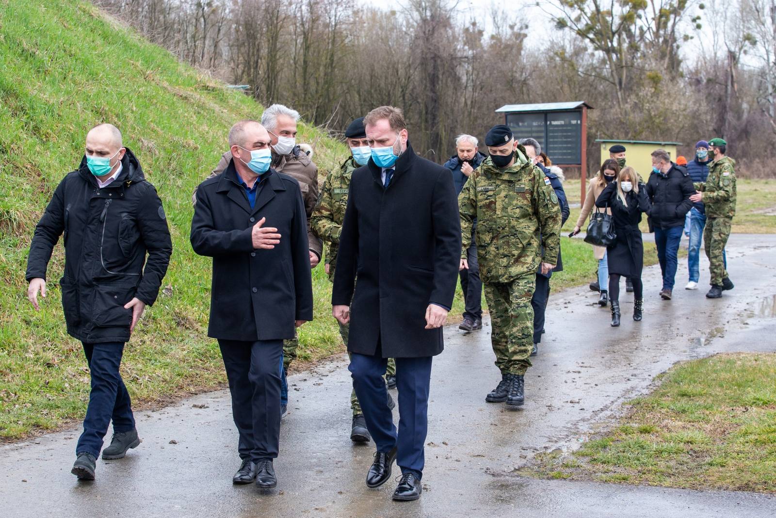 Osijek: Ministar Banožić obišao radove za organizaciju Europskog prvenstva u streljaštvu