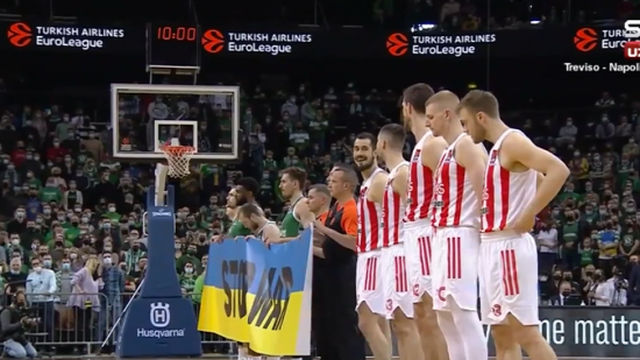 Zvezda: Izbacili su naše navijače jer su nosili srpsku zastavu! Tražimo kaznu za Žalgiris...