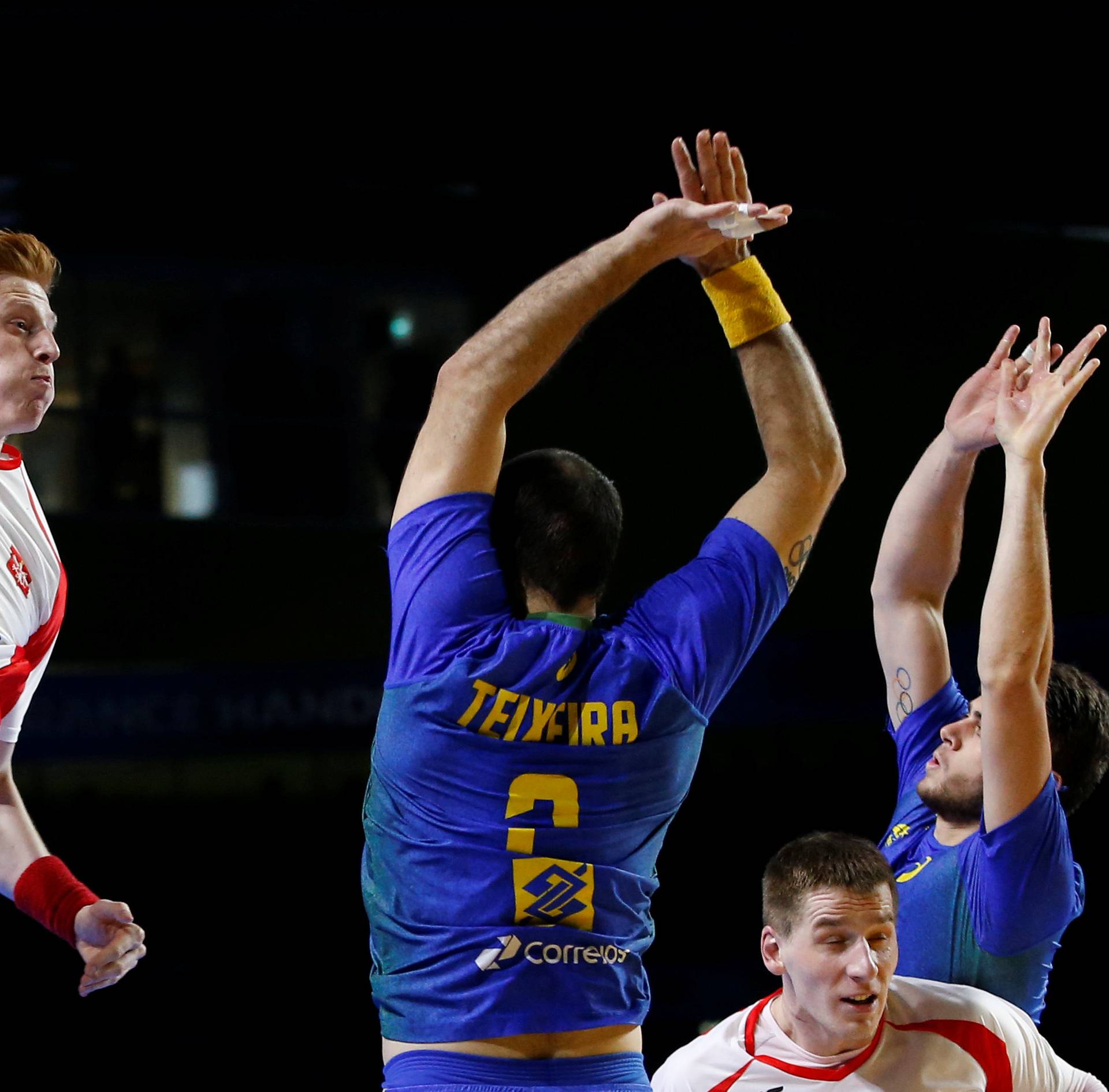 Men's Handball - Brazil v Poland - 2017 Men's World Championship Main Round - Group A