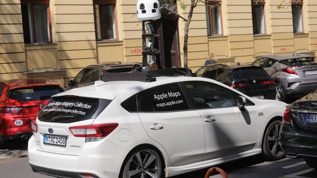 Appleovi automobili po Zagrebu snimaju za njihov 'Street View'