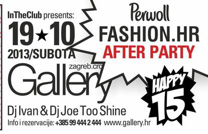 Fashion.hr i Gallery očekuju vas na after partyju u subotu