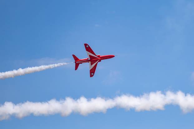 Zadar: Krila Oluje i akrobatska grupa Britanskog ratnog zrakoplovstva predstavili letačke programe