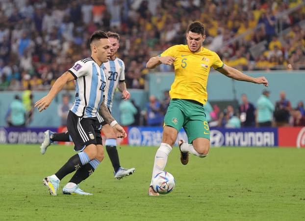 QAT, FIFA WM 2022, Argentinien vs Australien