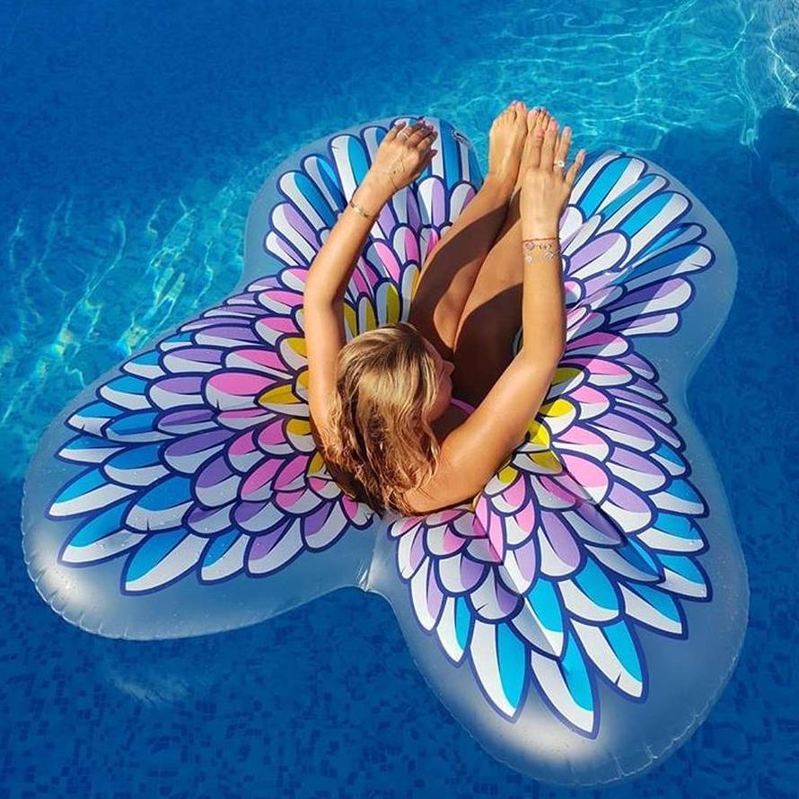 'Gazdin leptirić': Iva je na vodi smišljala motivacijske poruke...