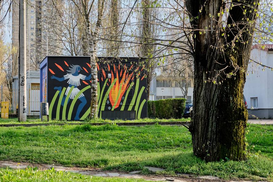 Novi murali na zagrebačkim transformatorskim stanicama