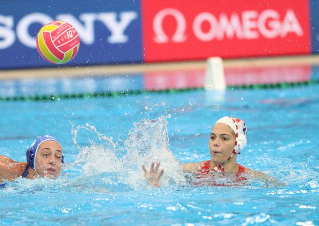 Svjetsko prvenstvo u vodenim sportovima - Singapur 2025. Vaterpolo,, žene, Hrvatska - Grčka