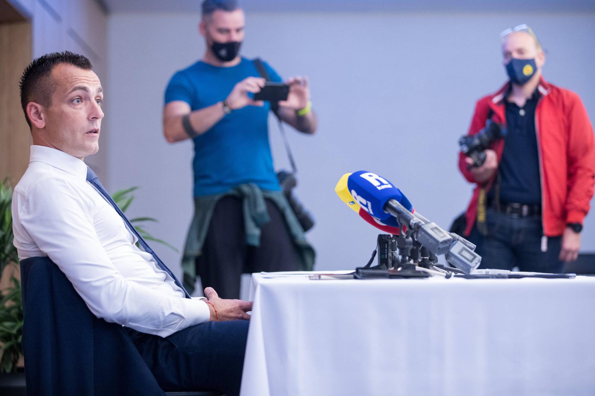 Rijeka: Ivan Bebek održao konferenciju za medije povodom otvaranja disciplinskog postupka HNS-a