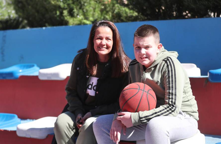 Makarska: Marija Družianić i njezin sin Nino