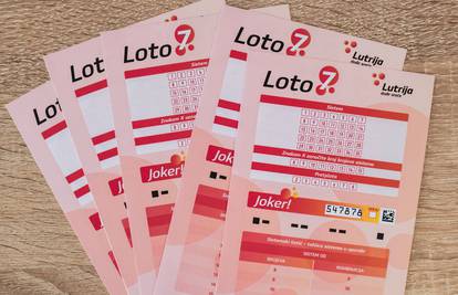 Riječki umirovljenik podigao Loto 7 dobitak vrijedan 907.909,58 kuna