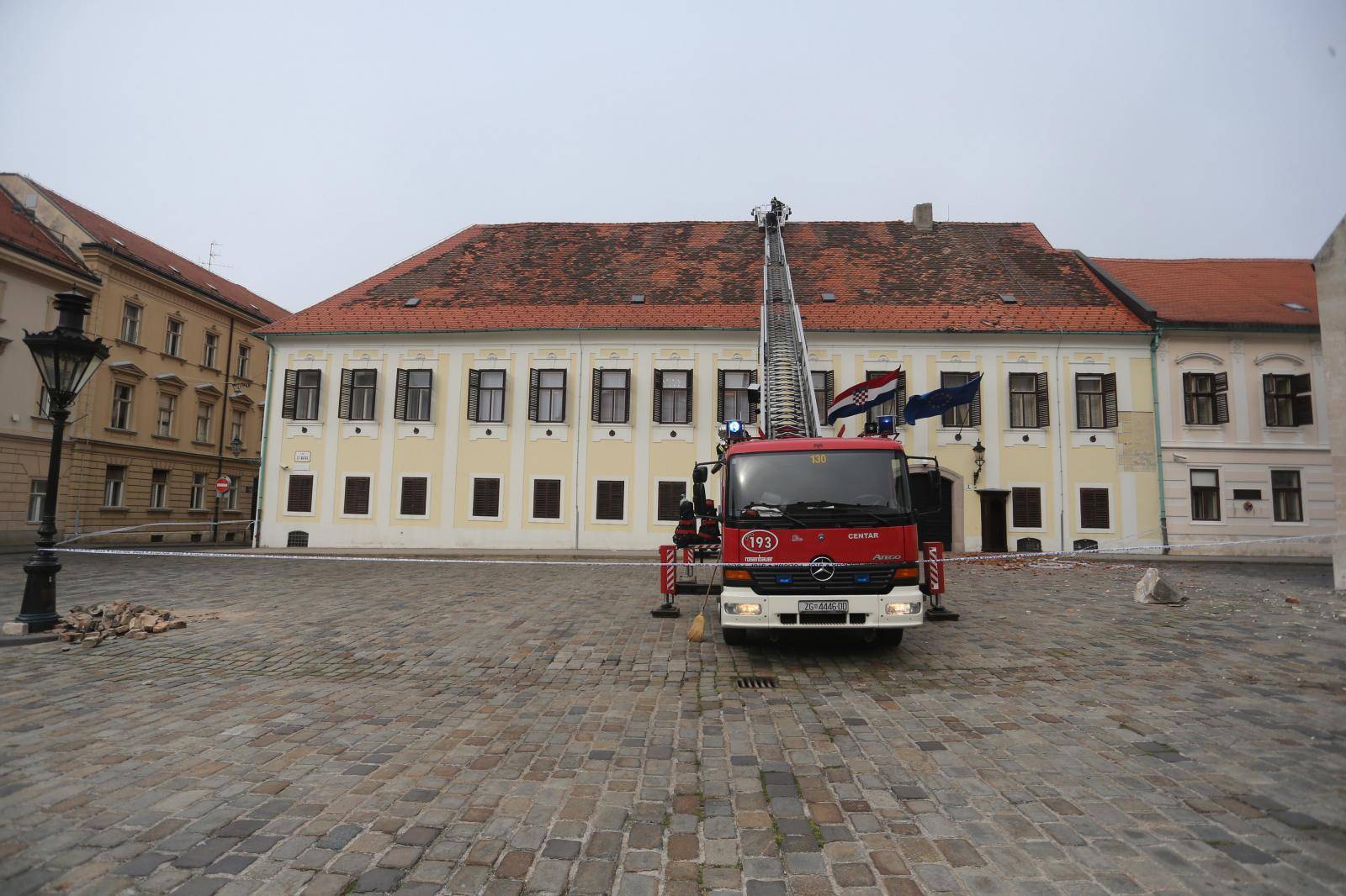 Zagreb je podrhtavao i u noći, Slovenija nam poslala pomoć