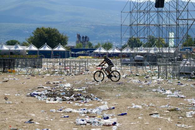 Jutro nakon koncerta Marka Perkovića Thompsona na sinjskom hipodromu