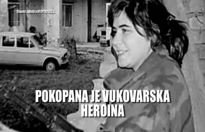 Pokopana vukovarska heroina poginula u prometnoj nesreći