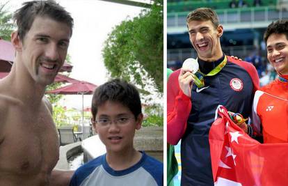 Prije osam godina s Phelpsom se slikao, a sad ga je pobijedio