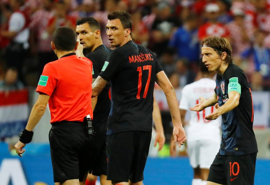 World Cup - Semi Final -  Croatia v England