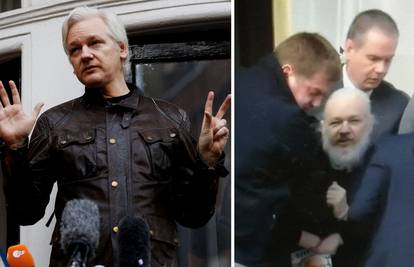 Assange promijenio imidž: Iz ambasade je izašao kao starac