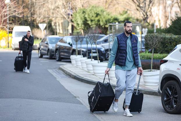 Zagreb: Okupljanje Hrvatske rukometne reprezetacije