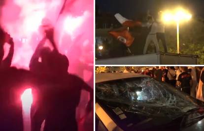 Kaos u Francuskoj: Policajci su suzavcem tjerali lude navijače