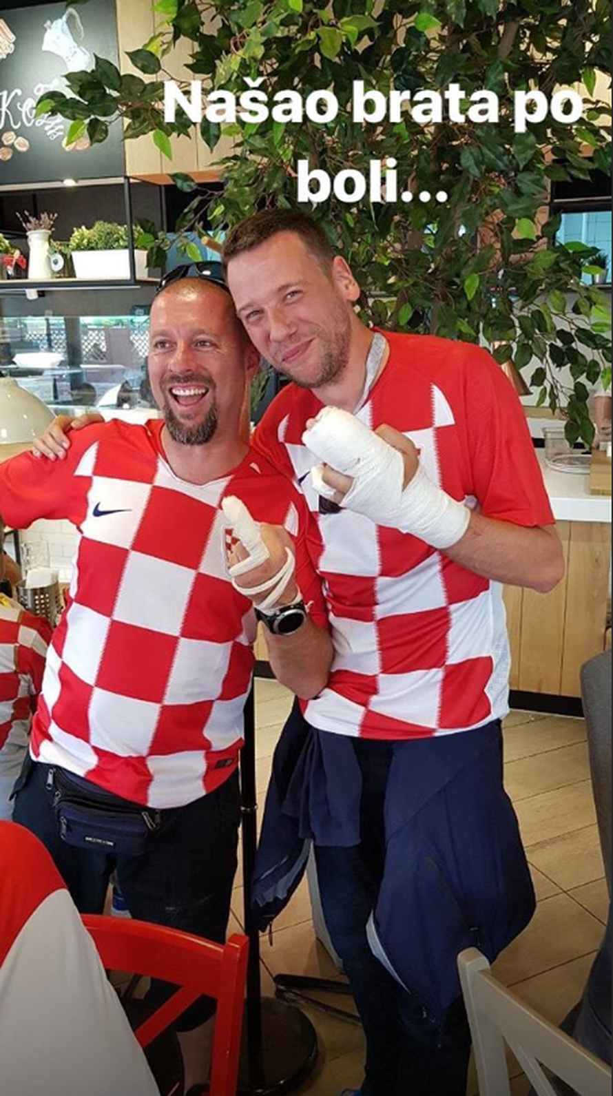 'Neopisivo': Pogledajte kako su poznati Hrvati bodrili Vatrene