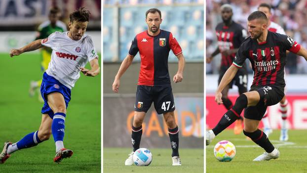 FOTO Ovi hrvatski nogometaši od danas su slobodni! Na vrhu ljestvice dva bivša dinamovca