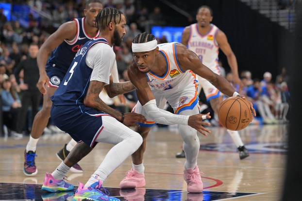 NBA: Oklahoma City Thunder at Los Angeles Clippers