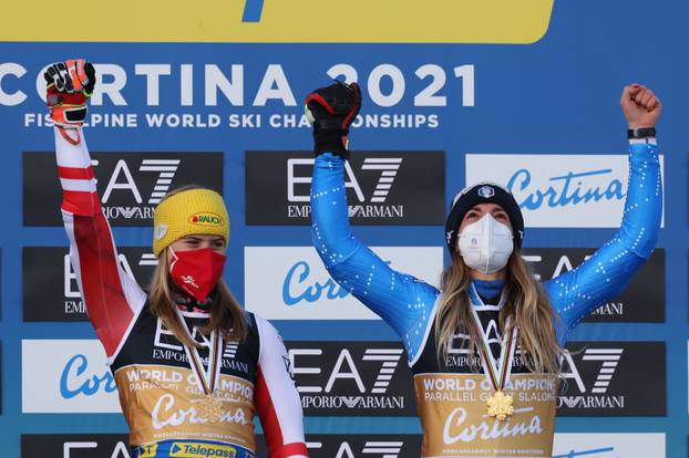 alpine ski race - 2021 FIS Alpine World SKI Championships - Parallel Giant Slalom - Women
