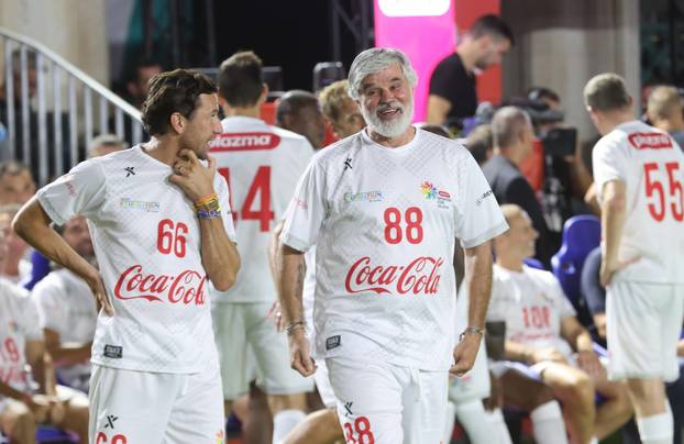 Split: Revijalna All-Star nogometna utakmica povodom 30. godišnjice Plazma Sportskih igara mladih