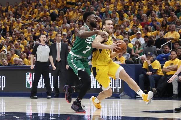 NBA: Playoffs-Boston Celtics at Indiana Pacers