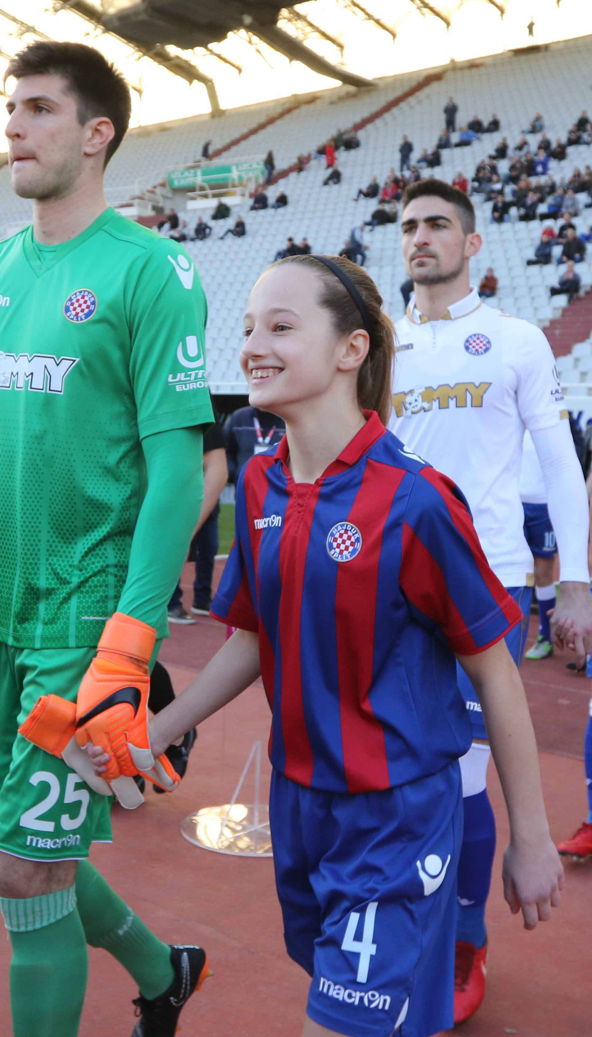 Neli (13) i Toma (11) će zbog Letice uvijek dolaziti na Poljud!