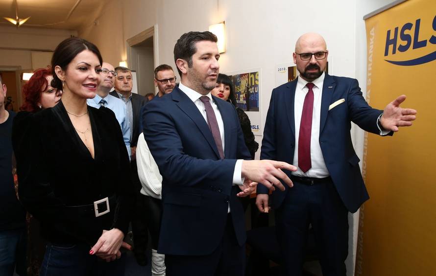 Zagreb: Izborni stožer Dejana Kovača