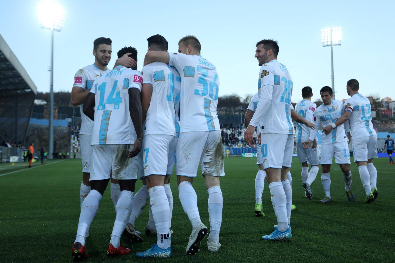 Rijeka: HNK Rijeka protiv Varaždina u vodstvu nakon 11. minute