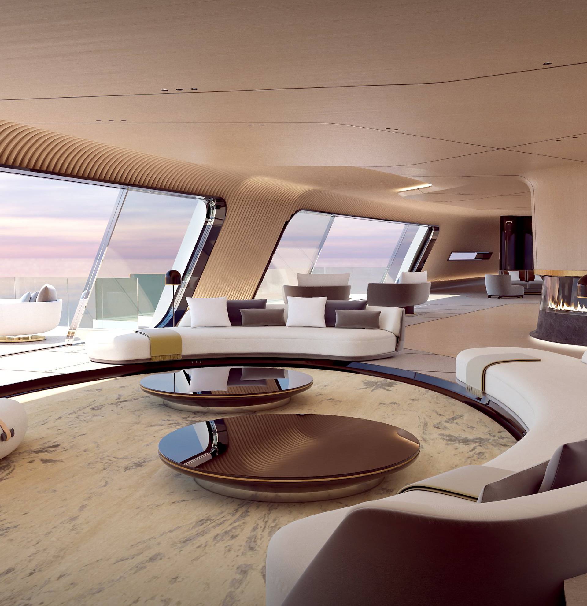 Superyacht inspired by pioneering Pacific canoes