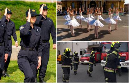 Svi plešu 'Rim Tim Tagi Dim' ples! Baby Lasagnu su podržali vatrogasci, balerine, policajci...