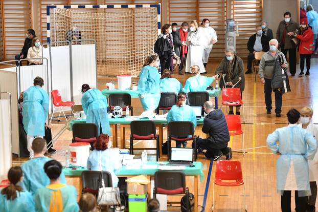 Međimurje: Započelo masovno cijepljenje ljudi starijih od 65