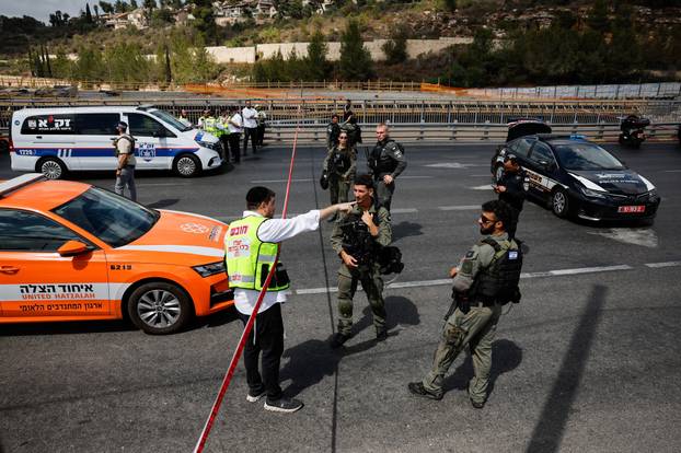 Suspected shooting attack in Jerusalem
