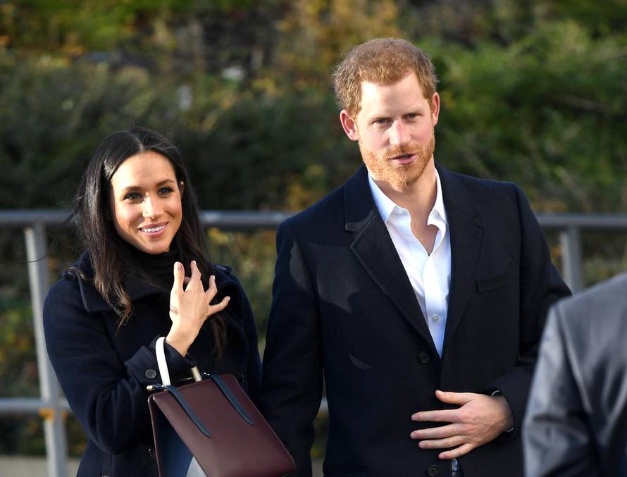 Prince Harry and Meghan Markle visit to Nottingham