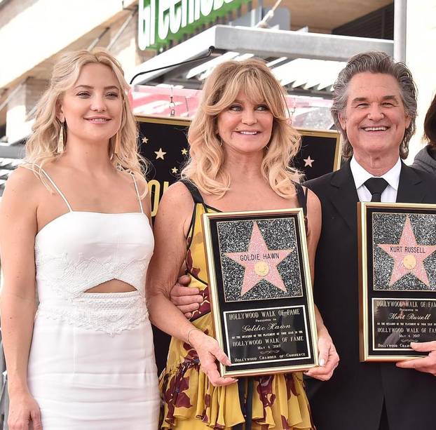 LA: Goldie Hawn i Kurt Russell dobili svoje zvijezde na Stazi slavnih