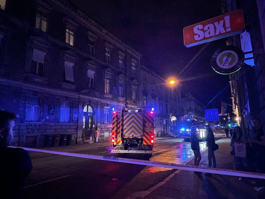 Vatrogasci su objavili snimku dolaska na intervenciju požara u Zagrebu: 'Ljudi unutra vrištali'