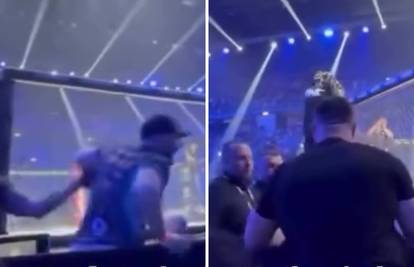 VIDEO Boca doletjela prema Cro Copovu sinu u Areni, ustao je i izgubio živce: 'Slušaj, majmune'