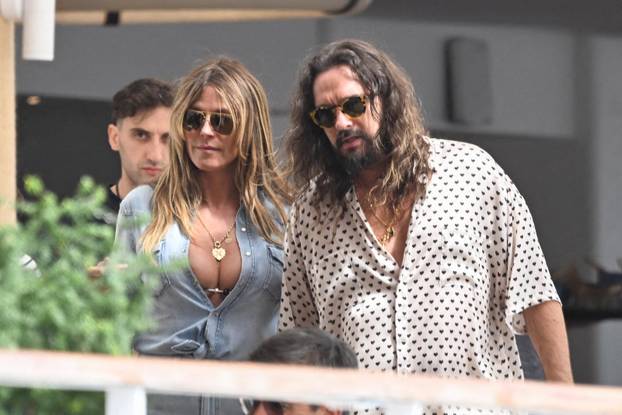 Cannes - Heidi Klum and Tom Kaulitz at The Eden Roc