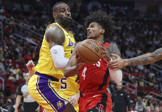 NBA: Los Angeles Lakers at Houston Rockets