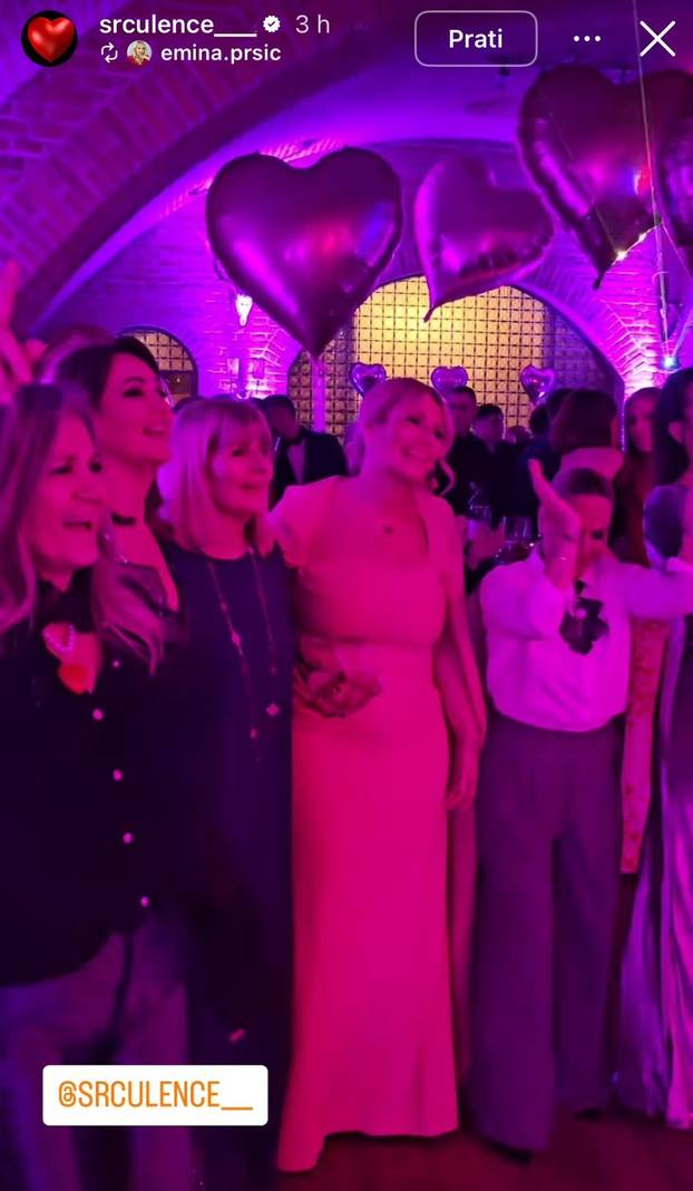 Iva Todorić se primila mikrofona i 'zapalila' feštu: Nema tko nije bio na slavlju Gazdine mezimice