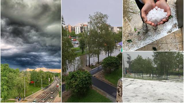 Nevrijeme je poharalo Zagreb: 'Cijeli podrum nam je poplavio'