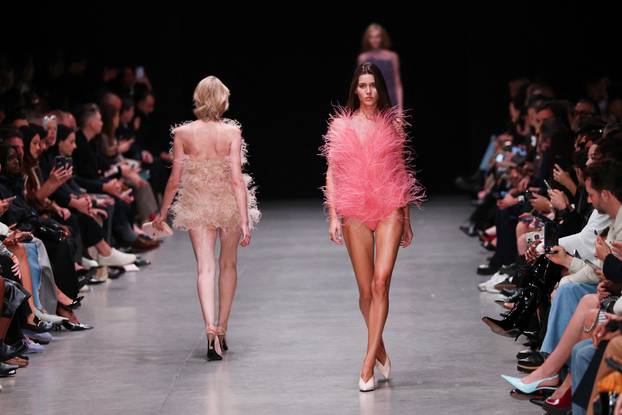 Stella McCartney presents Spring/Summer 2026 Women's ready-to-wear collection during Paris Fashion Week in Paris