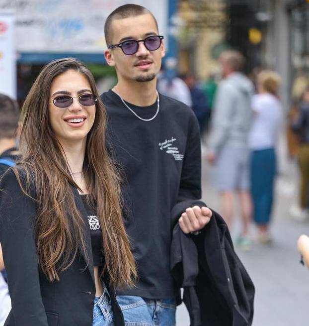 Zagreb:  Iva Čagalj, kći pjevača Joška Čaglja Joleta, na subotnjoj špici