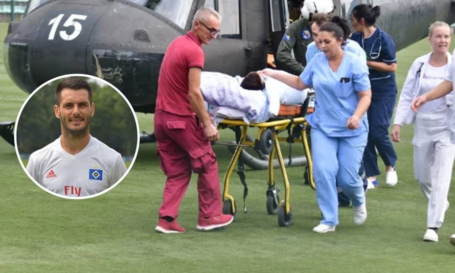 Prva Spahićeva fotografija nakon teške prometne nesreće