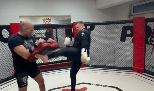 VIDEO Desna noga - bolnica, lijeva - groblje! Sprema li se 'Cro Cop' za povratak u kavez?